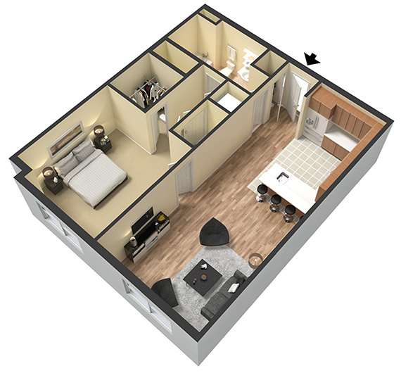 Building 2 - Model E2 - Unit 35